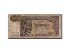 Banknote, Cambodia, 100 Riels, Undated (1957-75), Undated, KM:8c, VG(8-10)