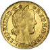 FRANCE, Louis d'or à la mèche longue, Louis D'or, 1650, Paris, KM #157.1, AU(...