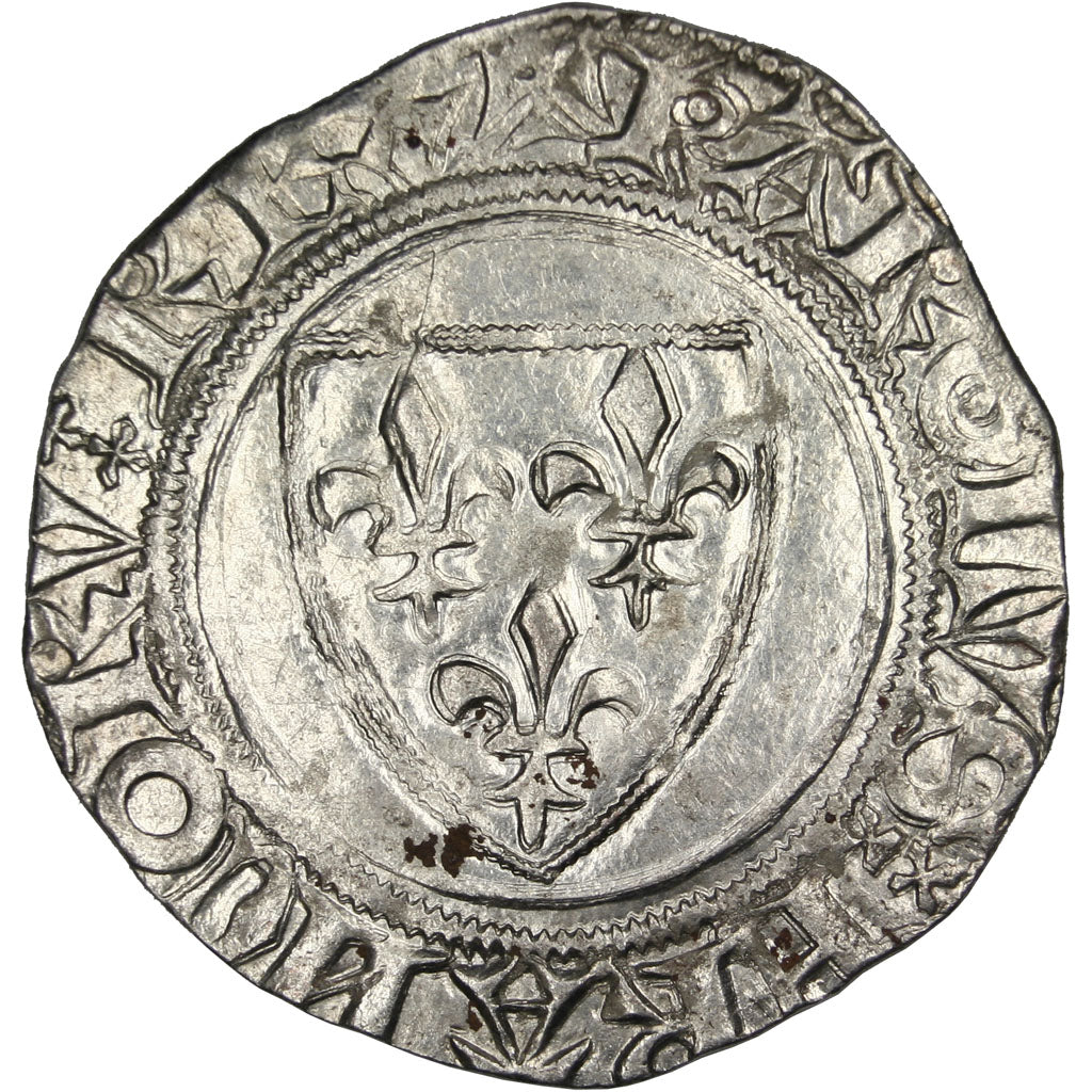 FRANCE, Blanc, Sainte Ménéhould, AU(55-58), Billon, Duplessy #377A, 3.19