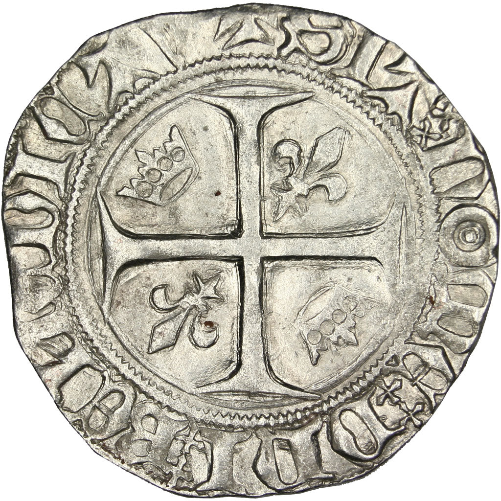FRANCE, Blanc, Sainte Ménéhould, AU(55-58), Billon, Duplessy #377A, 3.19