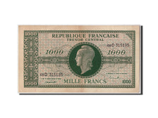France,1000 Francs Marianne type 1945"Chiffres Maigres",non daté (1945),VF13.1,S