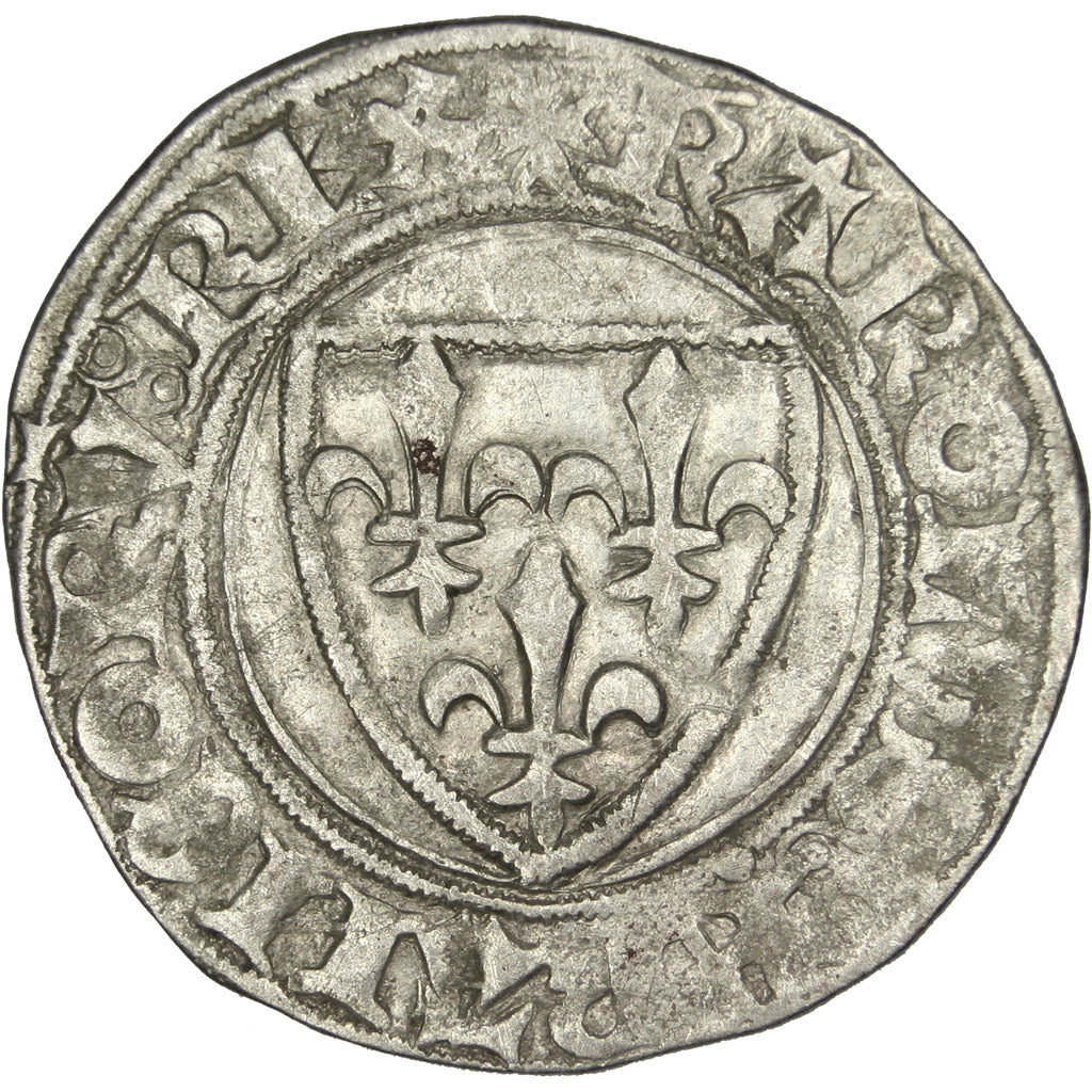 FRANCE, Blanc, Poitiers, VF(30-35), Billon, Duplessy #377A, 2.98