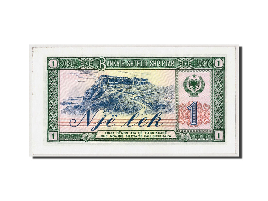 Albania, 1 Lek, 1976, KM:40a, Undatiert, UNC(63)