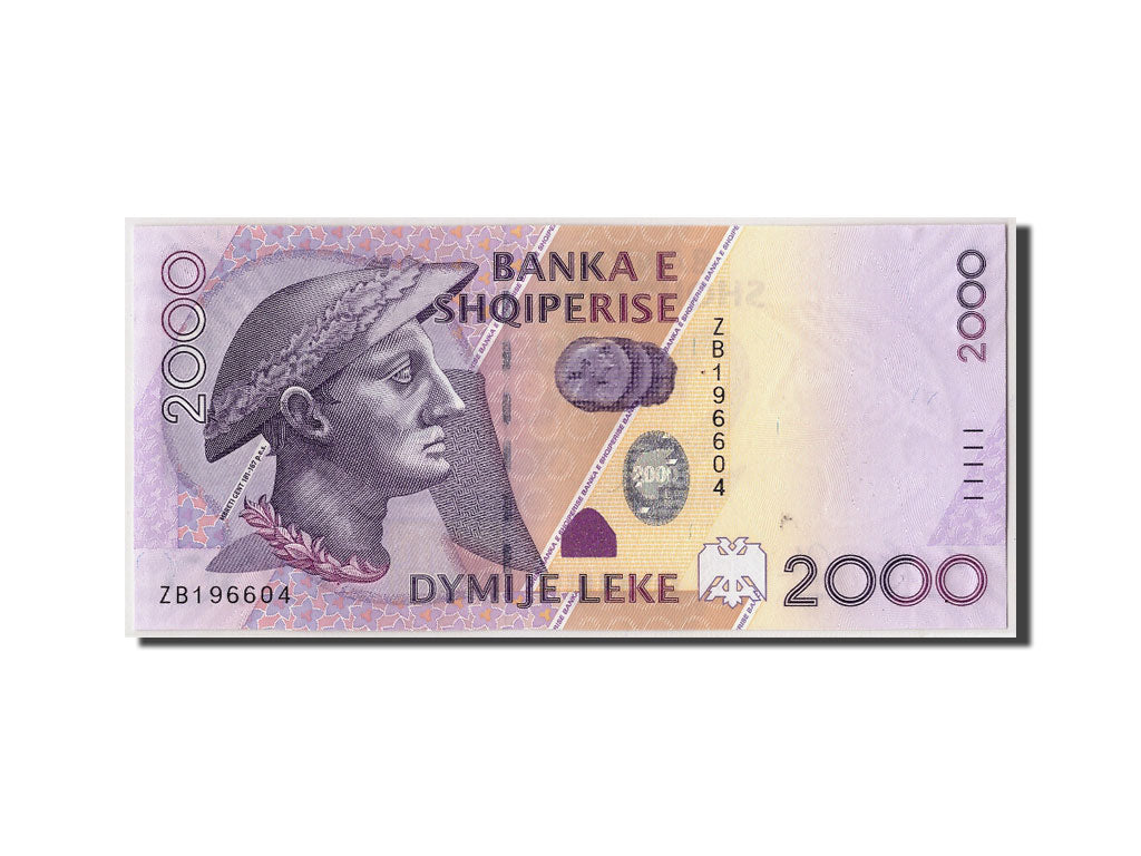 Albania, 2000 Lekë, 2007, KM:74, Undated, SPL