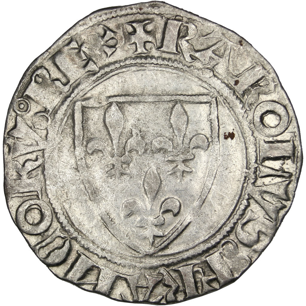 Coin, France, Blanc, Romans, EF(40-45), Billon, Duplessy:377A