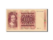 Norvegia, 100 Kroner, 1992, KM:43d, Undated, SPL