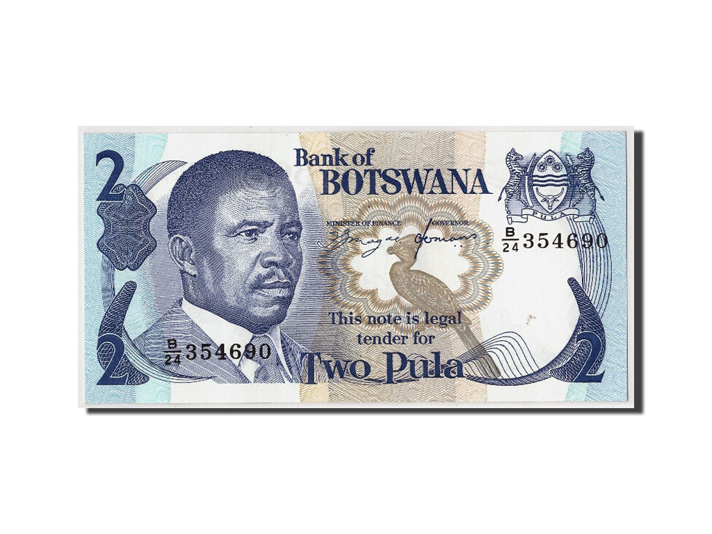 Billet, Botswana, 2 Pula, Undated, KM:7d, NEUF