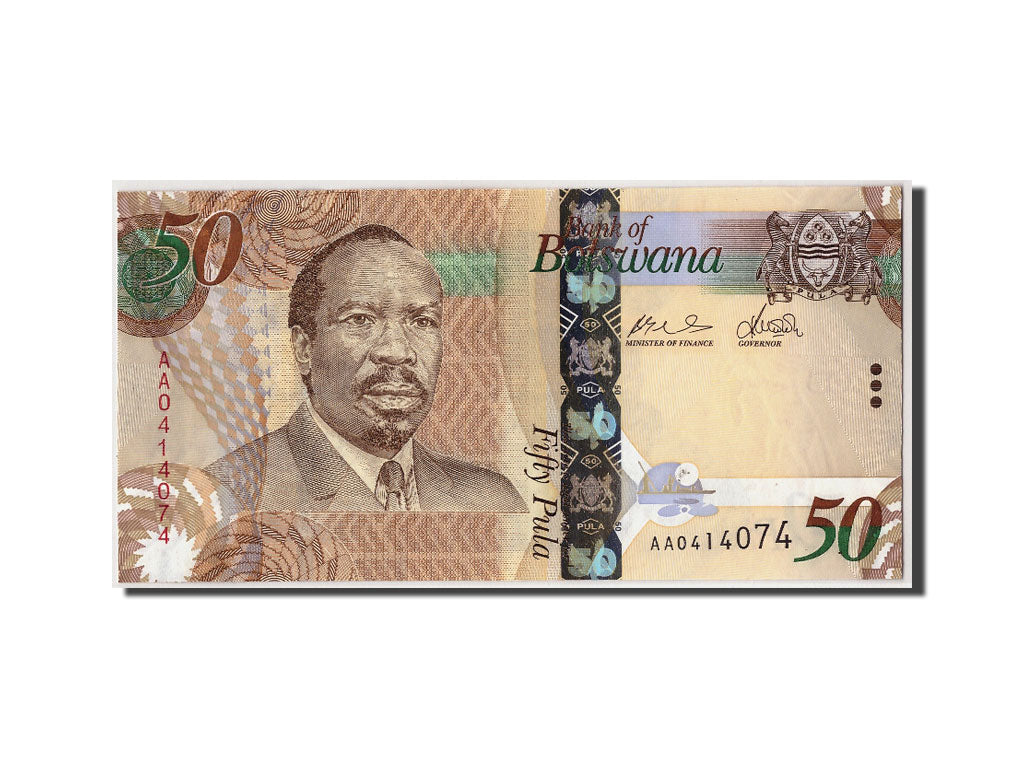 Banconote, Botswana, 50 Pula, KM:32, Undated, FDS