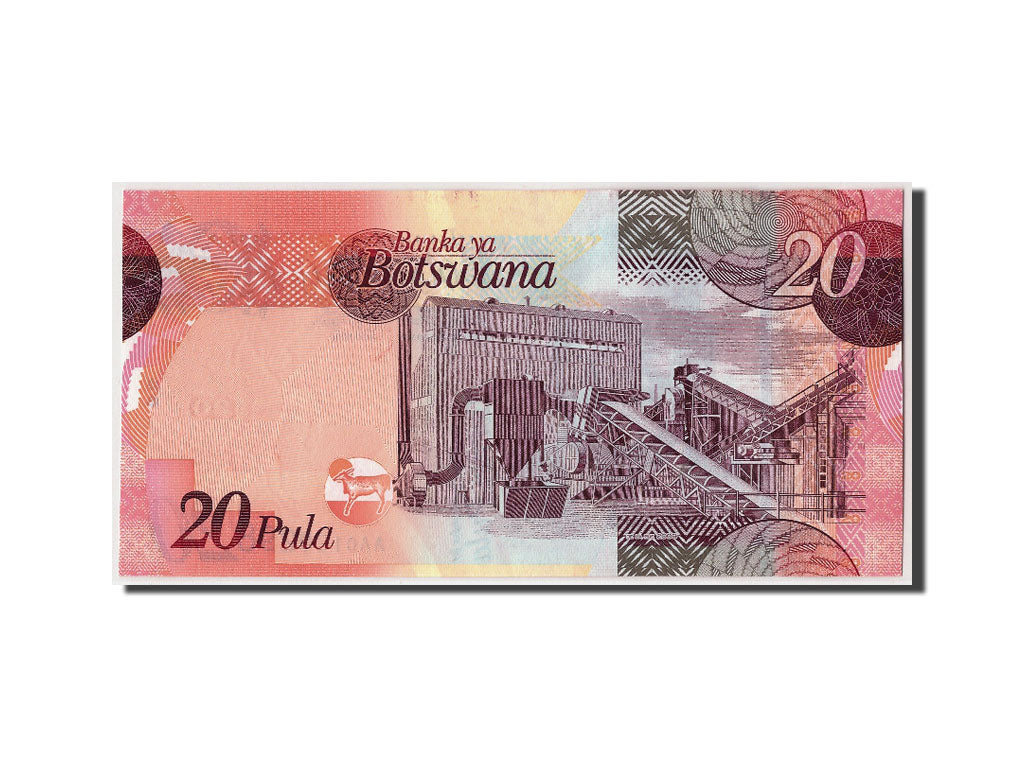 Botswana, 20 Pula, Undated, KM:31a, UNC(65-70)