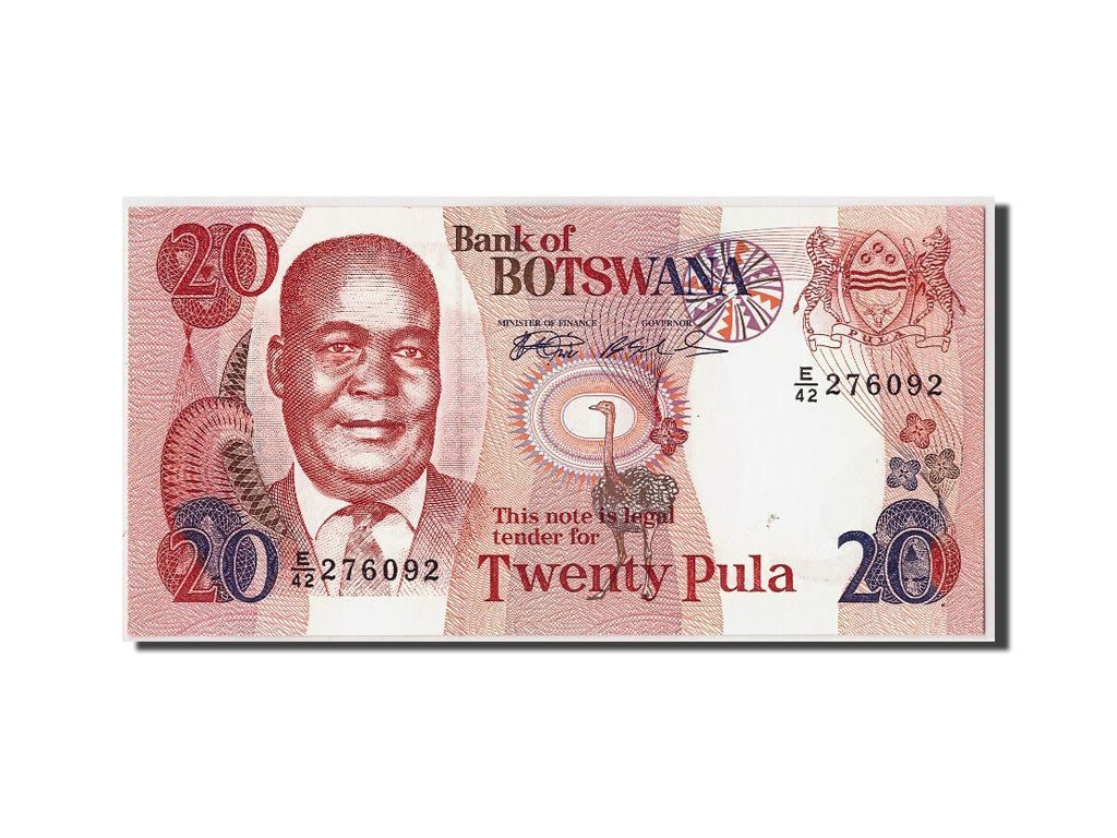 Billet, Botswana, 20 Pula, Undated, KM:21a, NEUF