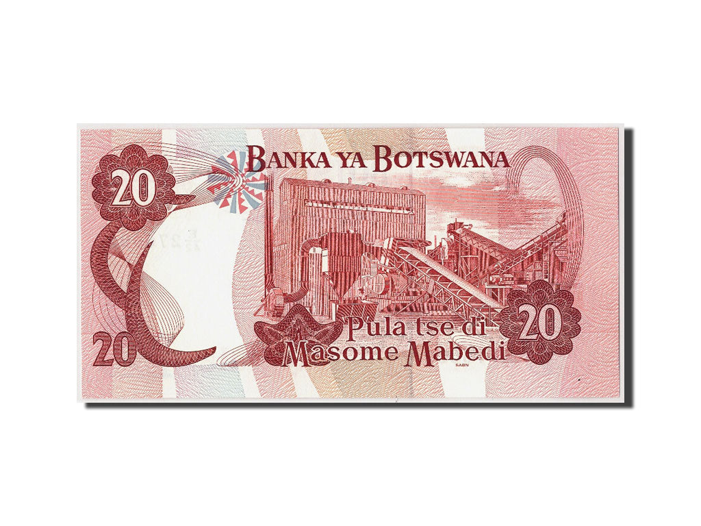 Billet, Botswana, 20 Pula, Undated, KM:21a, NEUF