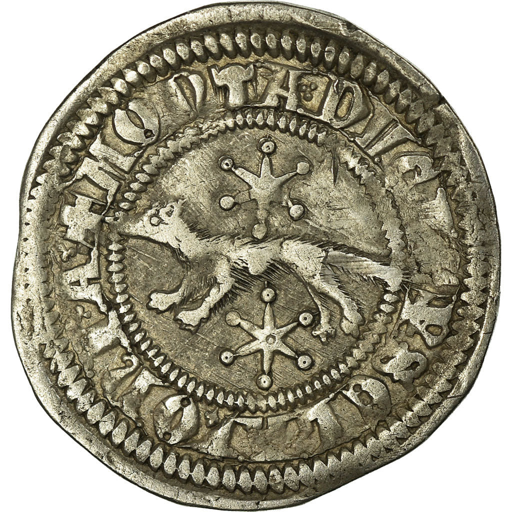 Monnaie, Croatie, Denier, TTB+, Argent