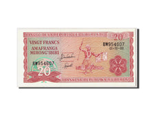 Burundi, 20 Francs, 1989, 1989-10-01, KM:27b, UNC(65-70)