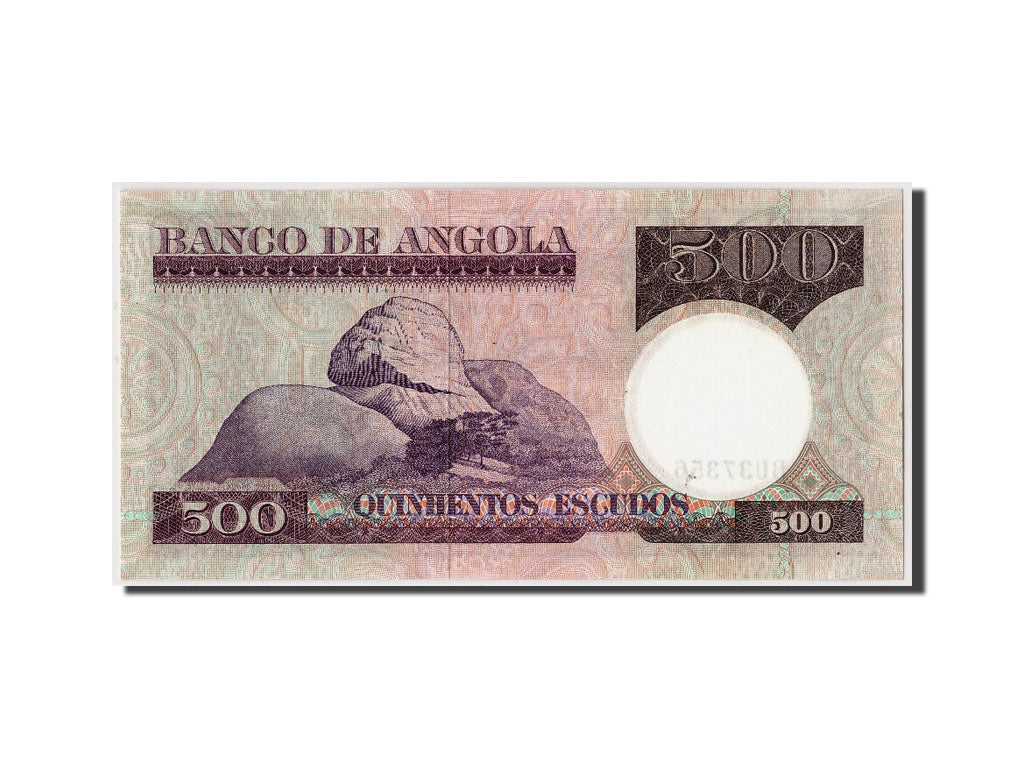Banknote, Angola, 500 Escudos, 1973, 1973-06-10, KM:107, UNC(65-70)