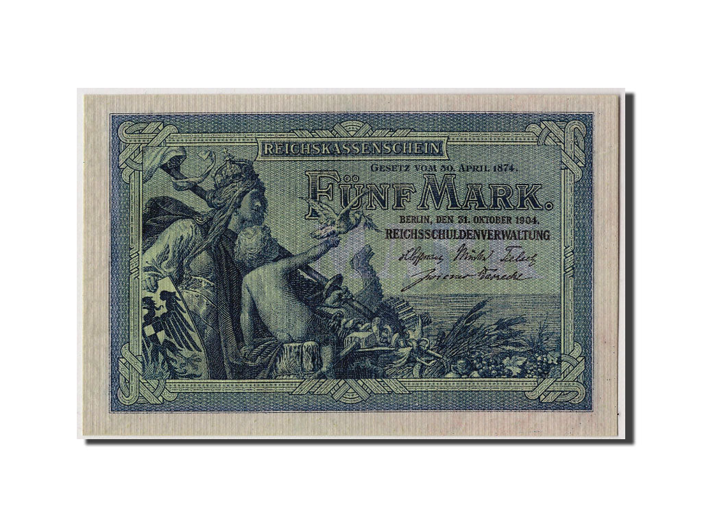 Germany, 5 Mark, 1904, KM:8b, 1904-10-31, UNC(63)
