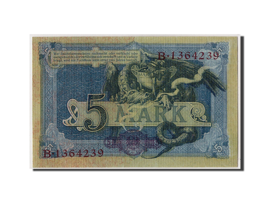 Germany, 5 Mark, 1904, KM:8b, 1904-10-31, UNC(63)