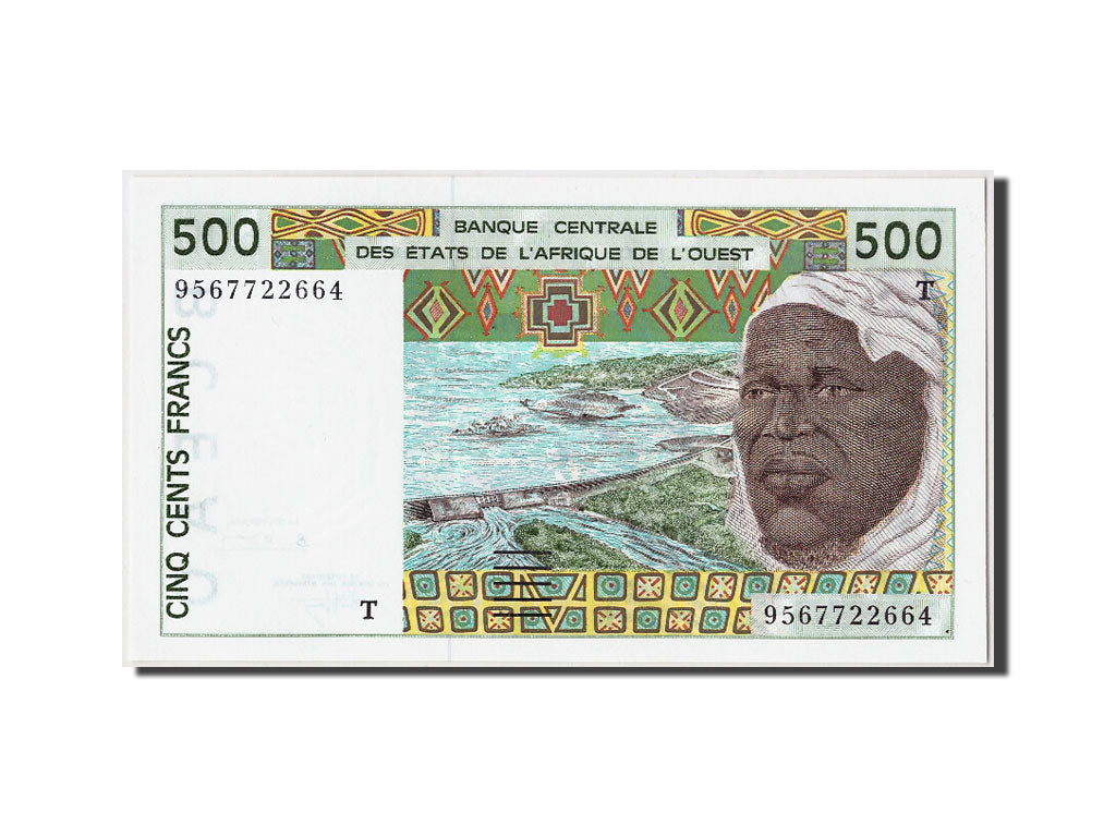 West African States, Togo, 500 Francs, 1995, KM:810Te, Undated, UNC(65-70)
