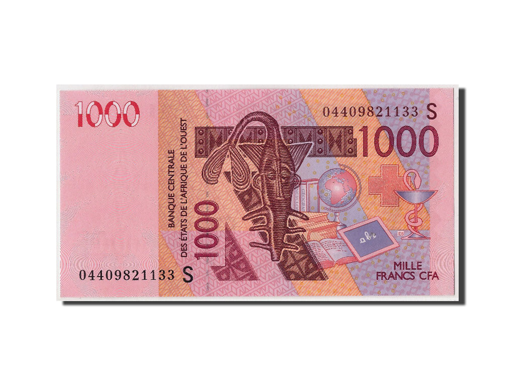 West African States, Guinea-Bissau,1000 Francs, 2004, KM:915Sb, Undated, UNC(65-