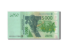 Banknote, West African States, 5000 Francs, 2005, Undated, KM:217Bc, UNC(65-70)
