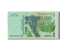 Geldschein, West African States, 5000 Francs, 2003, Undated, KM:317Ca, UNZ