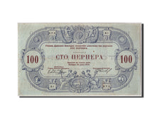 Montenegro, 100 Perpera, 1914, KM:21, 1914-07-25, AU(50-53)