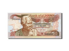 Ghana, 200 Cedis, 1990, KM:27b, 1990-07-19, FDS