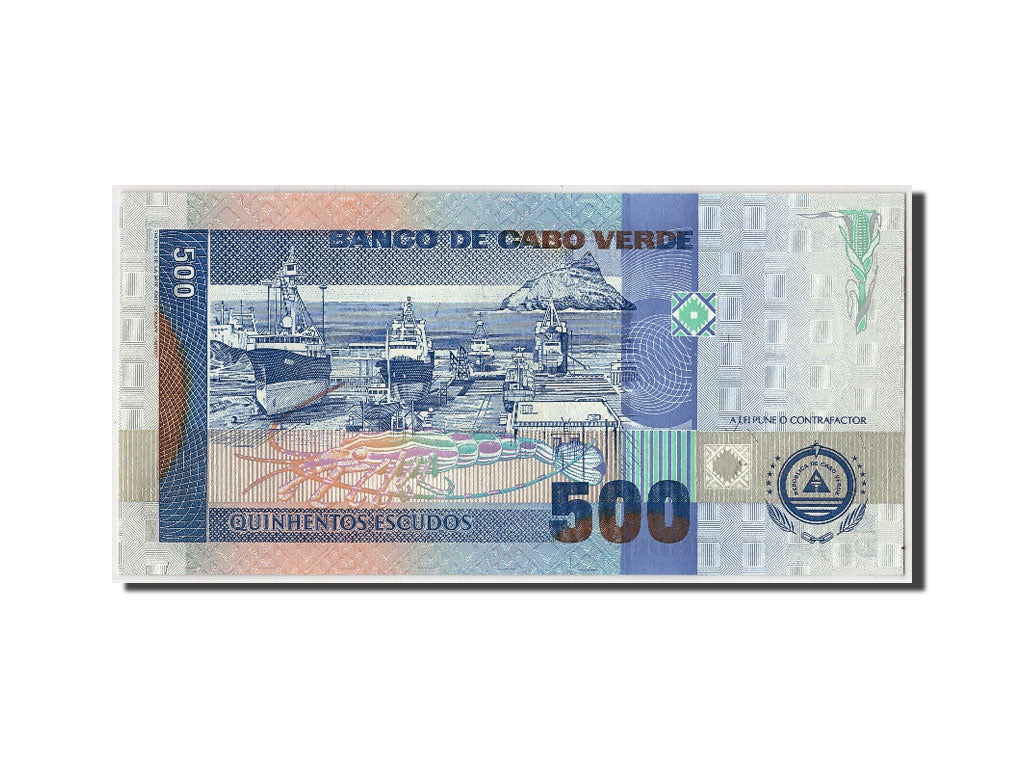 Geldschein, Cape Verde, 500 Escudos, 2002, 2002-07-01, KM:64b, UNZ