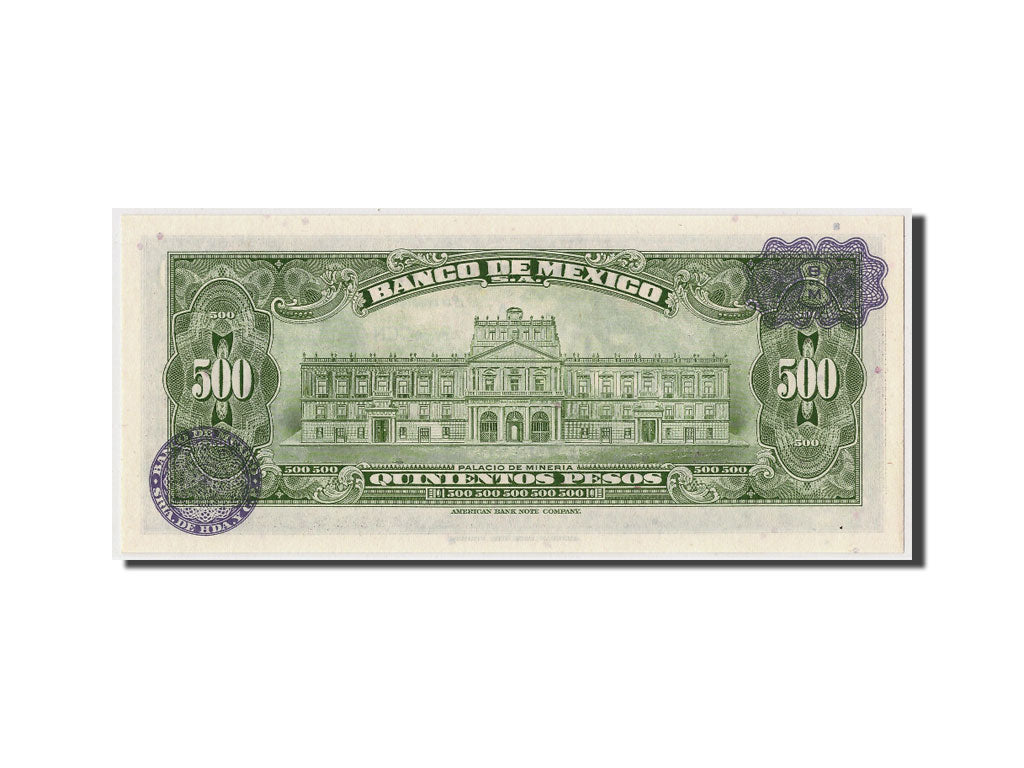 Messico, 500 Pesos, 1978, KM:51t, 1978-01-18, FDS