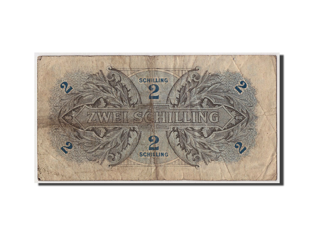 Austria, 2 Schilling, 1944, KM:104a, Undated, F(12-15)