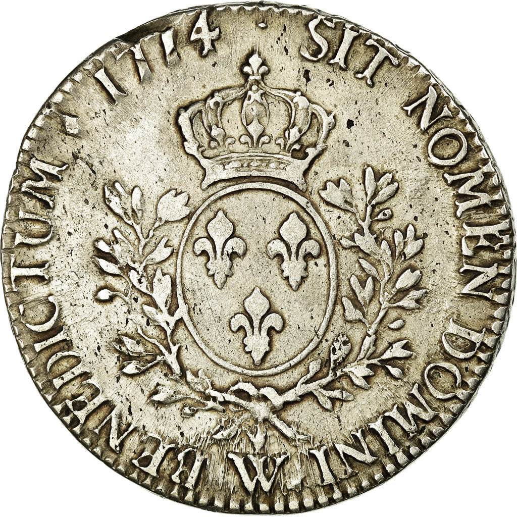 Coin, France, Louis XV, Écu à la vieille tête, Ecu, 1774, Lille, AU(50-53)