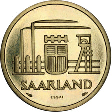 Coin, SAARLAND, 50 Franken, 1954, Paris, MS(63), Aluminum-Bronze, KM:E5