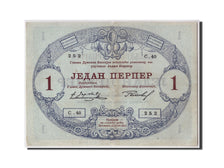 Geldschein, Montenegro, 1 Perper, 1914, 1914-07-25, KM:15, VZ