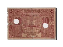 Banknote, Montenegro, 10 Perpera, 1912, 1912-10-01, KM:4b, VG(8-10)