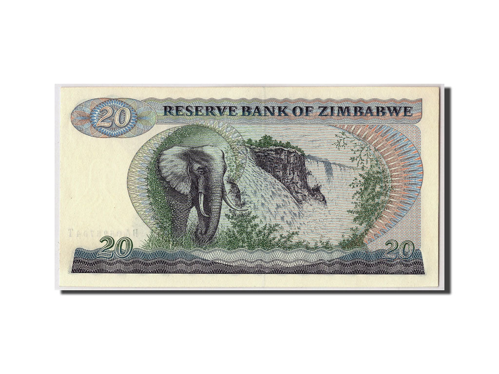Zimbabwe, 20 Dollars, 1983, KM:4c, Undated, FDS
