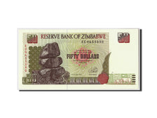 Banknote, Zimbabwe, 50 Dollars, 1994, Undated, KM:8a, UNC(65-70)