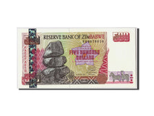 Simbabwe, 500 Dollars, 2001, KM:10, Undatiert, UNC(65-70)