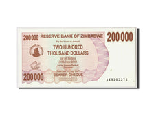 Billet, Zimbabwe, 200,000 Dollars, 2007, 2007-07-01, KM:49, NEUF