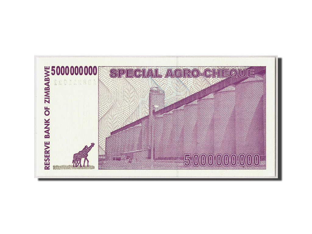 Simbabwe, 5 Billion Dollars, 2008, KM:61, 2008-05-15, UNC(65-70)