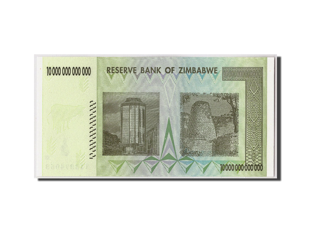 Zimbabwe, 10 Trillion Dollars, 2008, KM:88, Undated, FDS