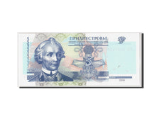 Geldschein, Transnistrien, 5 Rublei, 2000, Undated, KM:35a, UNZ