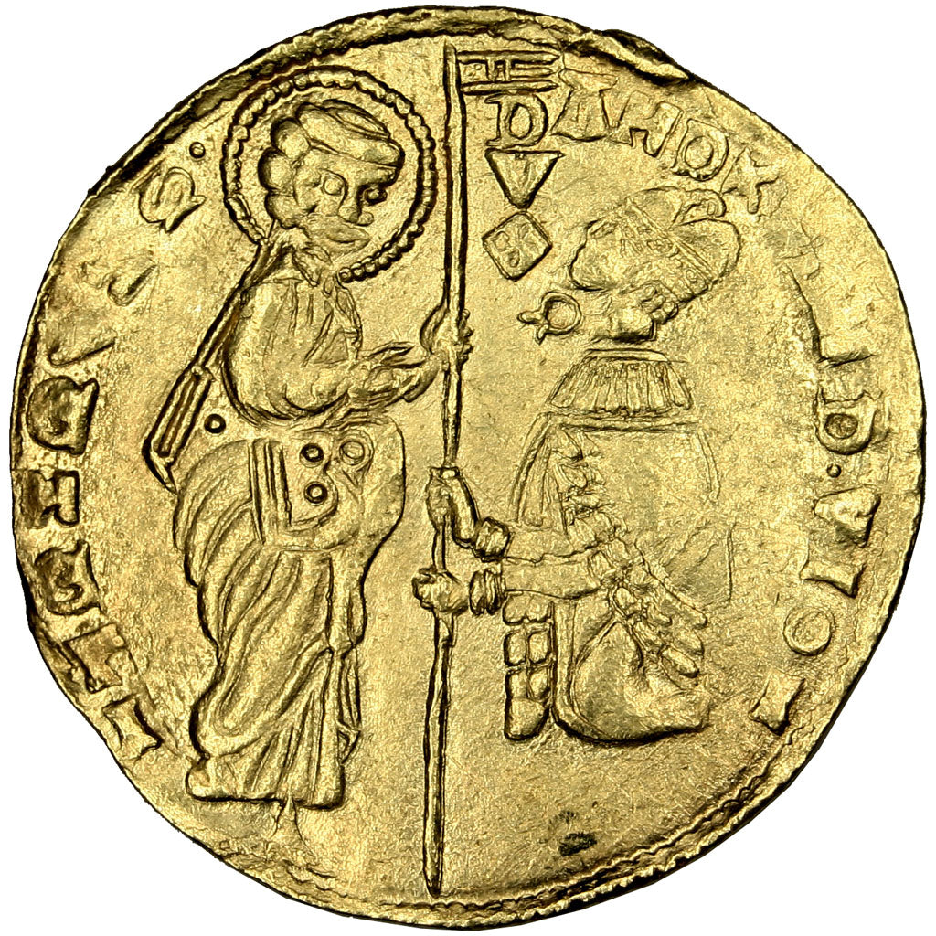 Italy, Ducat, Venezia, AU(50-53), Gold, 3.45