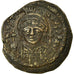 Moneta, Justinian I, Half Follis, Kyzikos, BB, Rame