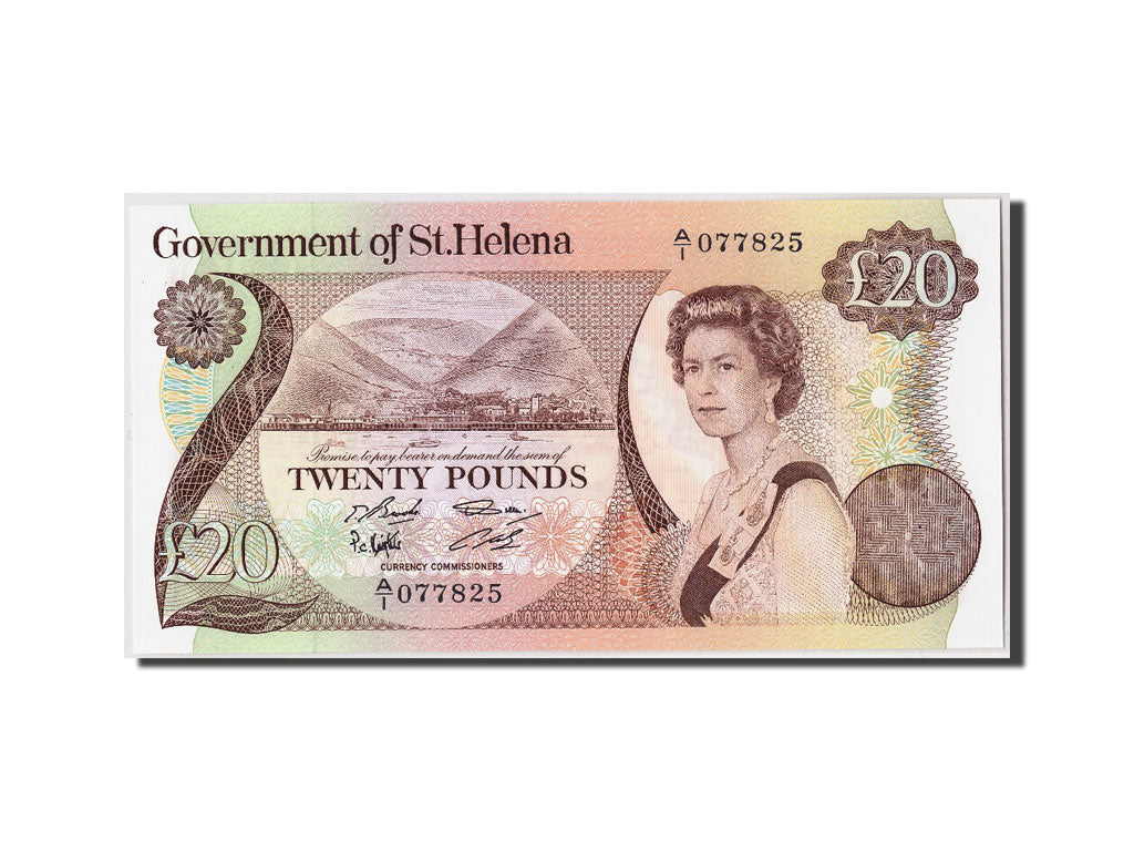 Billet, Saint Helena, 20 Pounds, Undated (1986), KM:10a, NEUF