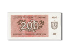 Banknote, Lithuania, 200 (Talonas), 1992, Undated, KM:43a, UNC(63)