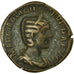 Coin, Otacilia Severa, Sestertius, Roma, EF(40-45), Bronze