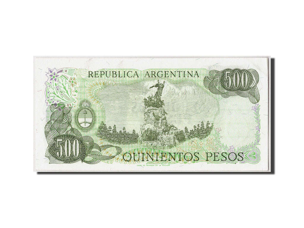 Billete, 500 Pesos, Undated (1977-82), Argentina, KM:303b, SC