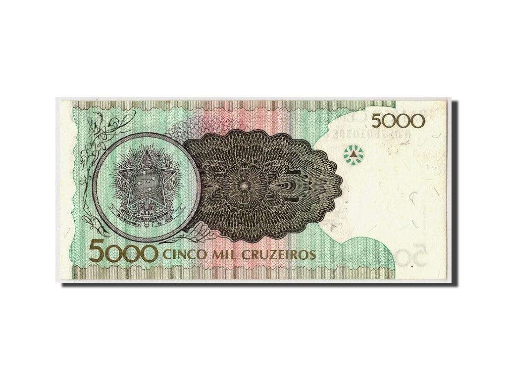 Brasilien, 5000 Cruzeiros, Undatiert (1990), KM:227, UNC(65-70)
