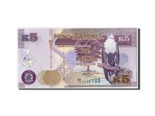 Banknote, Zambia, 5 Kwacha, 2012, Undated, KM:50, UNC(65-70)