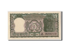 India, 5 Rupees, Undated, KM:55, UNC(63)