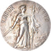 France, Medal, Art Nouveau, Labor, Progrès-Gloire, 1910, Lemaire, AU(55-58)